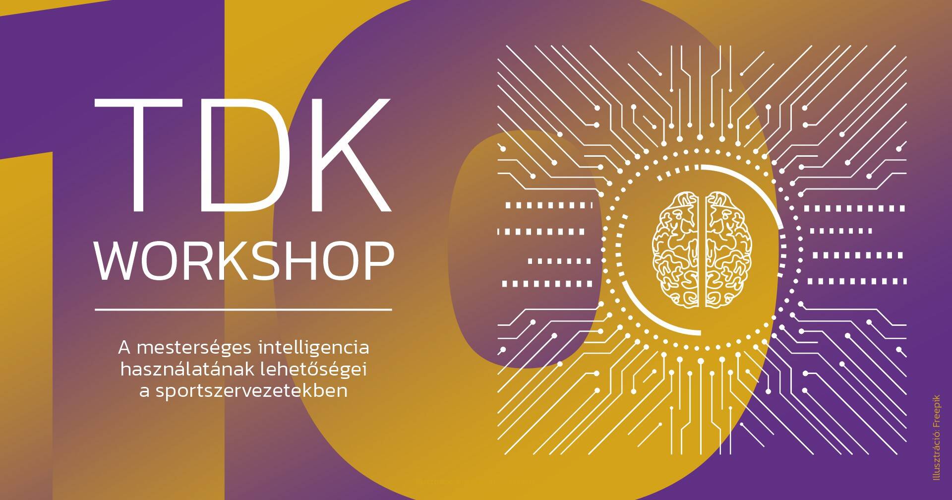 TDK-workshop – A mesterséges intelligencia használatának lehetőségei a sportszervezetekben